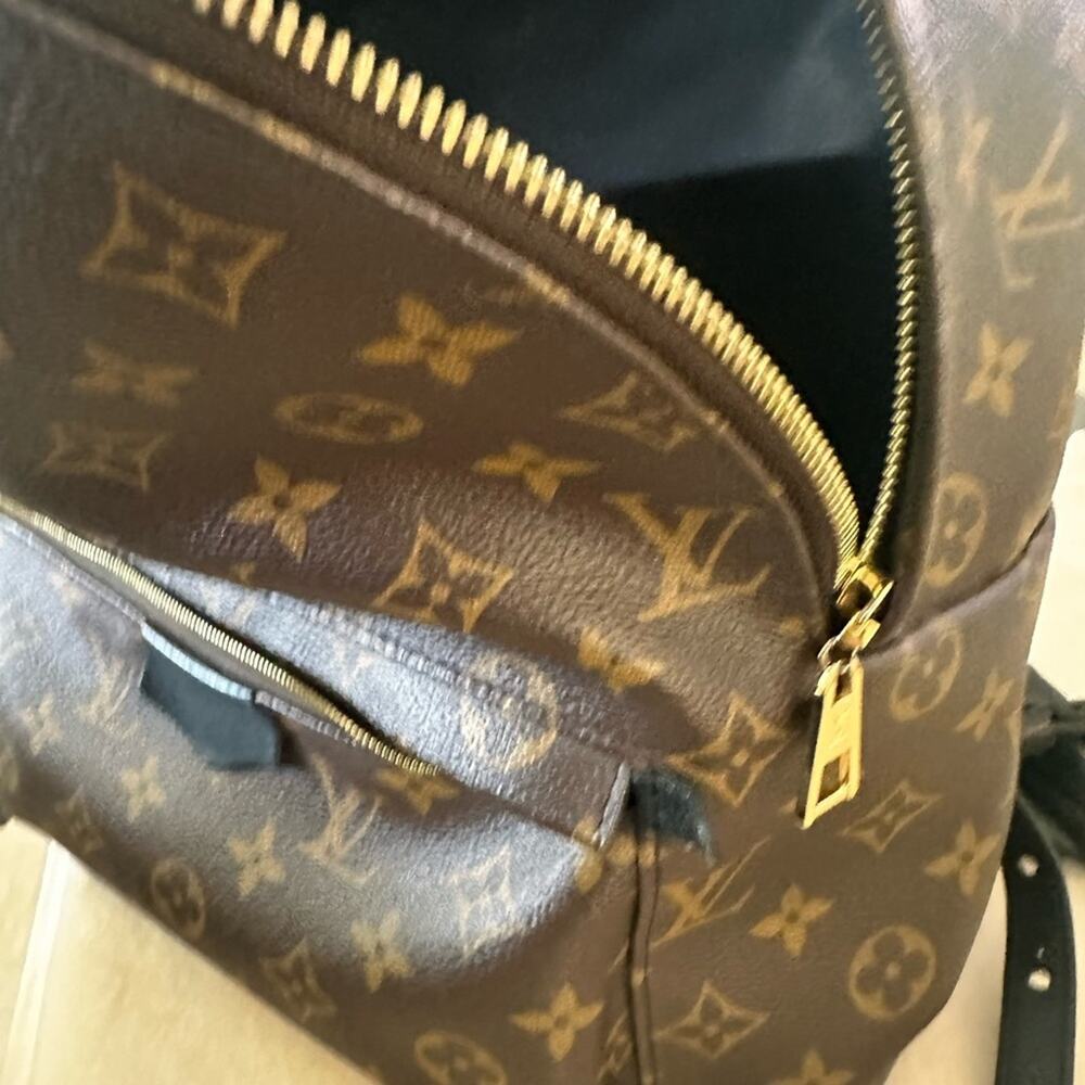 Louis Vuitton backpack palm spring MM with box and dust bag authentic - Picture 8 of 16